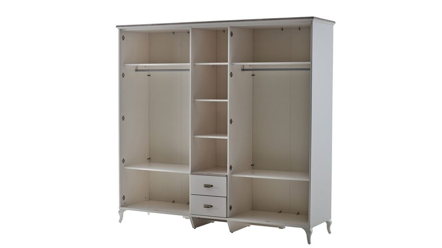 Andera 5-türiger Kleiderschrank