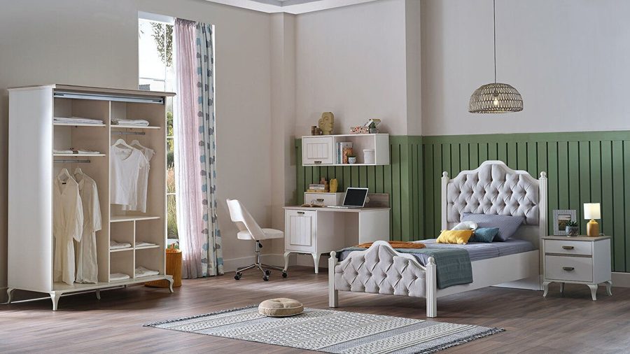 Andera Jugendzimmer Schwebetürenschrank