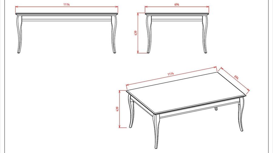 Andera Couchtisch