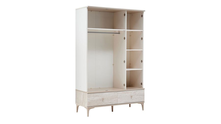 Anton 3-türiger Kleiderschrank