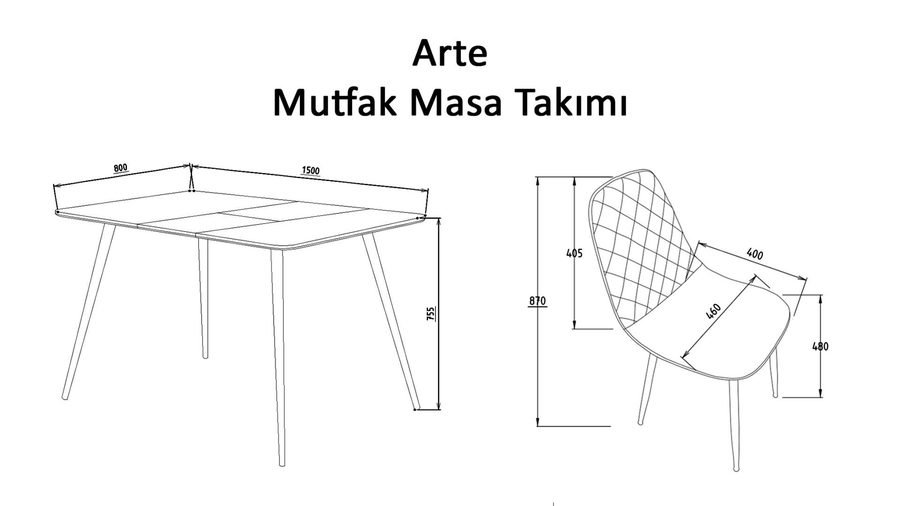 Arte Küchentisch