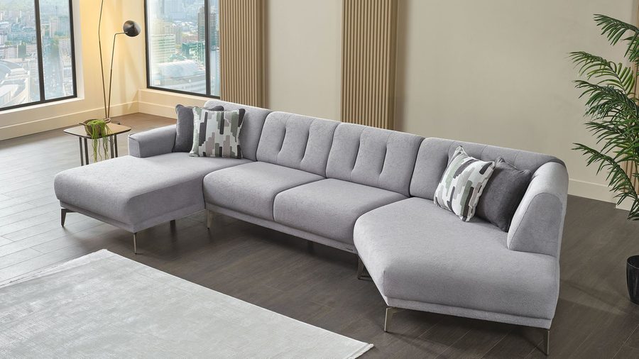 Atlanta Wohnlandschaft Modular - Grau