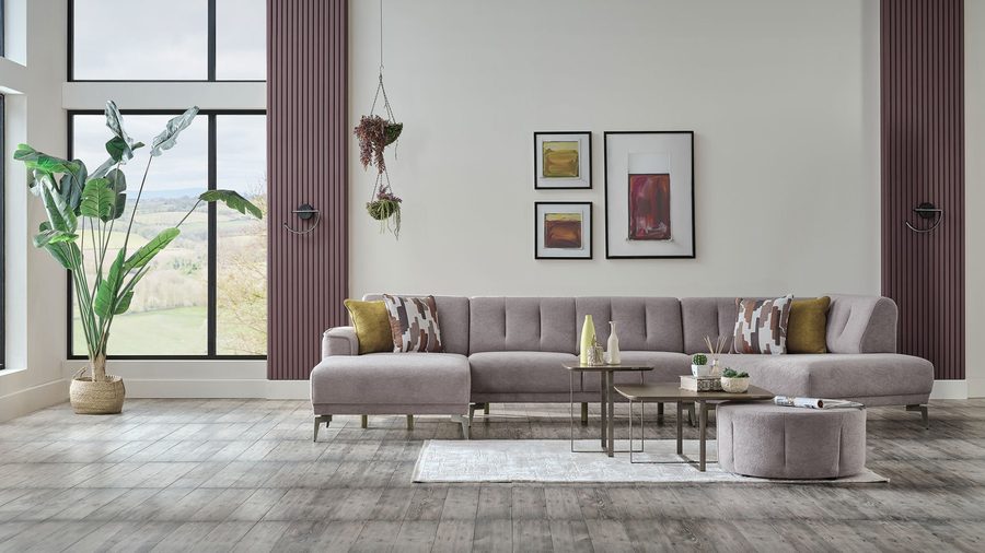 Atlanta Wohnlandschaft Modular - Taupe