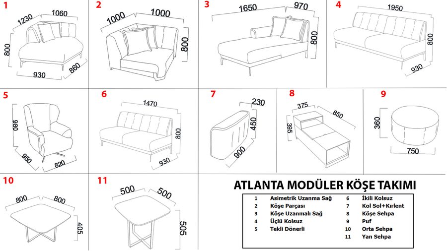Atlanta Hocker - Taupe