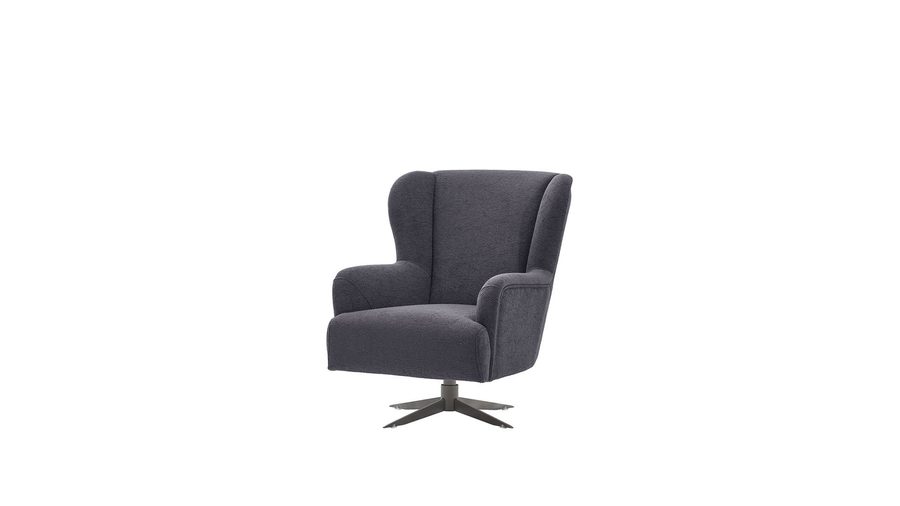 Atlanta Sessel drehbar Sofa - Anthrazit