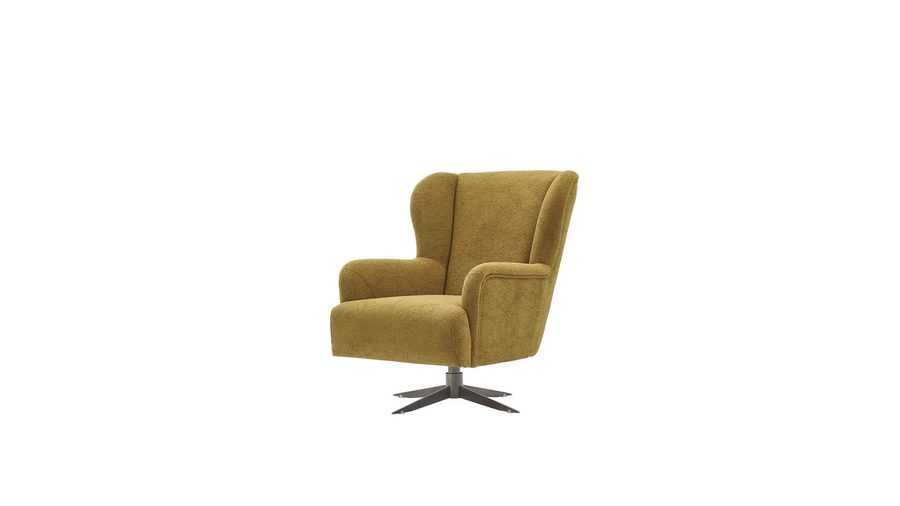 Atlanta Sessel drehbar Sofa - Senfgelb