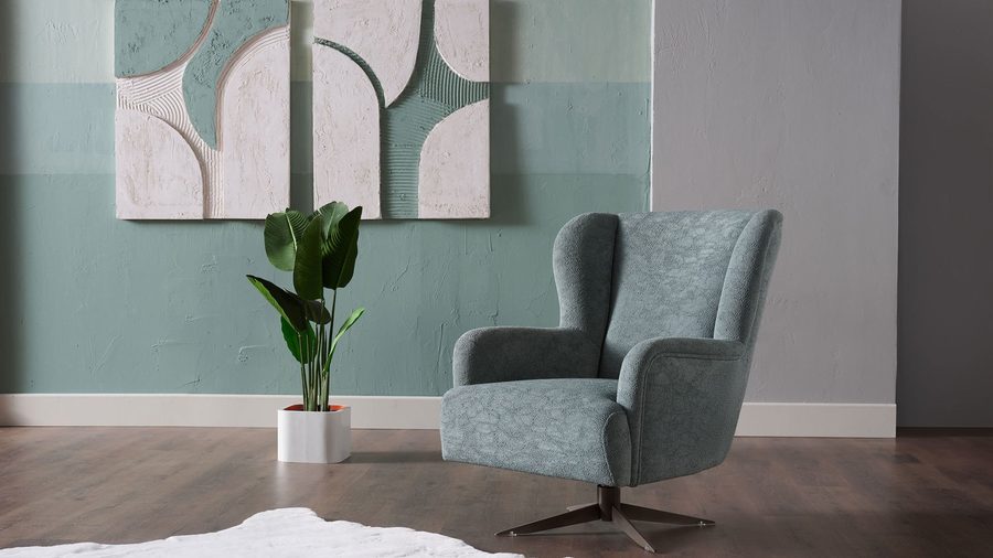 Atlanta Sessel drehbar Sofa - Grün