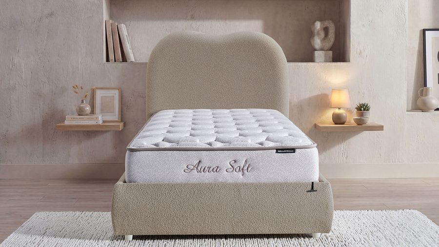 Aura Soft Kopfteil - Dunkles Taupe