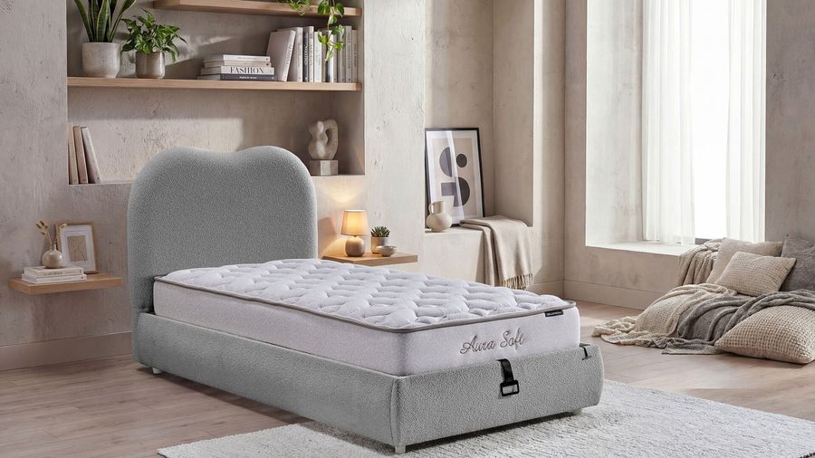 Aura Soft Kopfteil - Grau