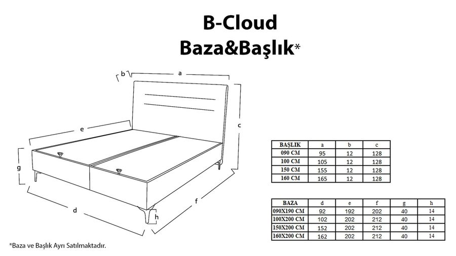 BCloud Bettbox - Grau