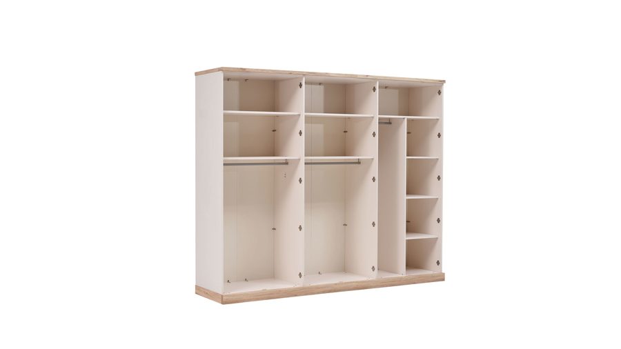 Boheems 6-türiger Kleiderschrank