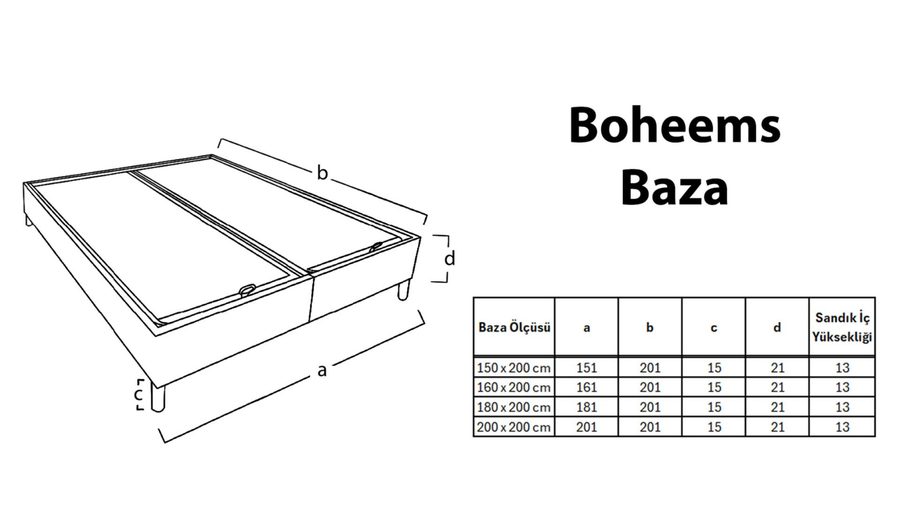 Boheems Bettbox