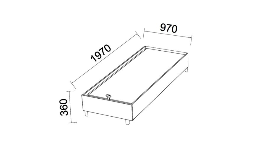 Boheems Jugendzimmer Bettbox