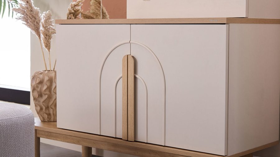 Boheems Schminktisch mit Spiegel