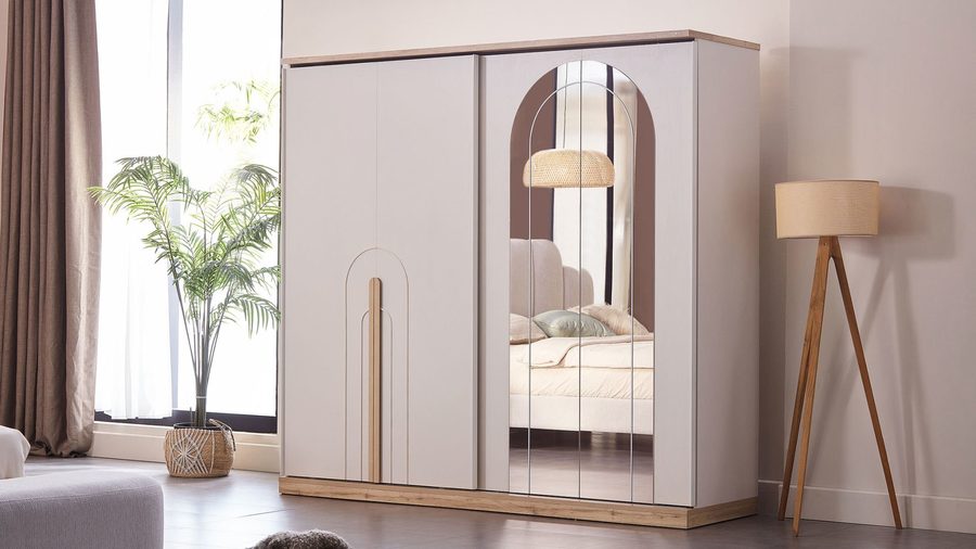 Boheems Schwebetürenschrank