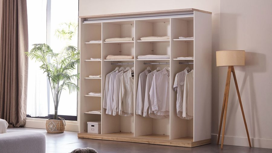 Boheems Schwebetürenschrank