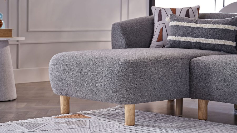 Bonita Ecksofa - Grau