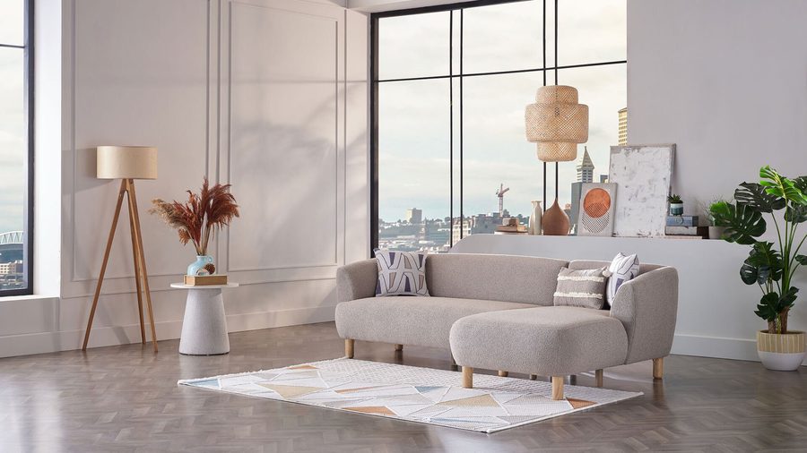Bonita Ecksofa - Taupe