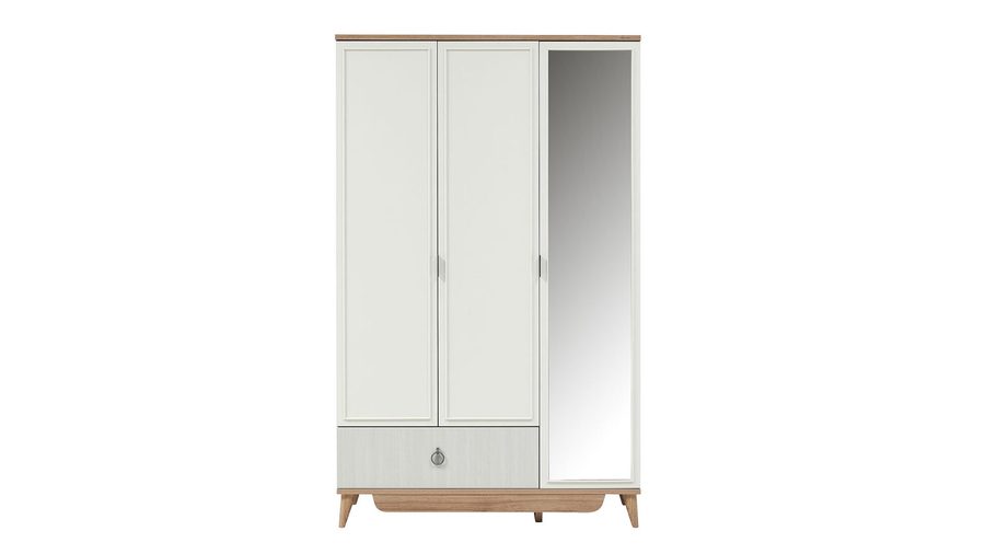 Caldera 3-türiger Kleiderschrank
