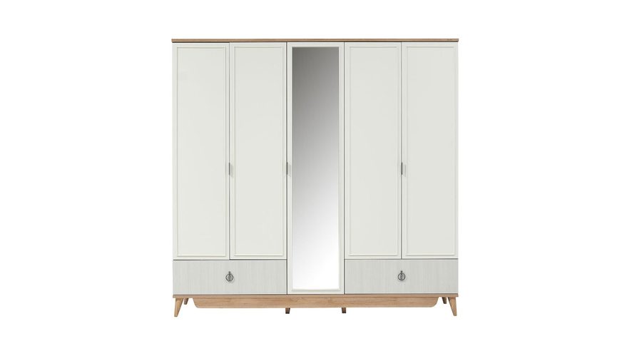 Caldera 5-türiger Kleiderschrank