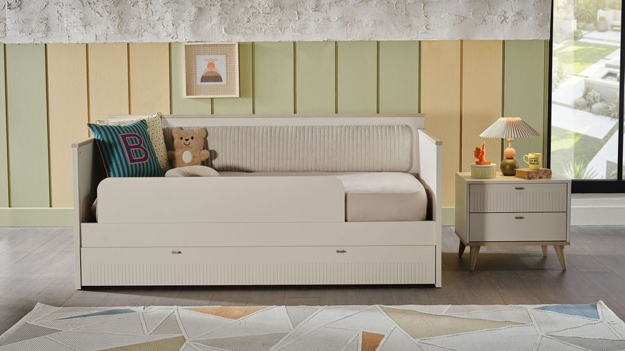 Canvas Jugendzimmer Nachtkästchen