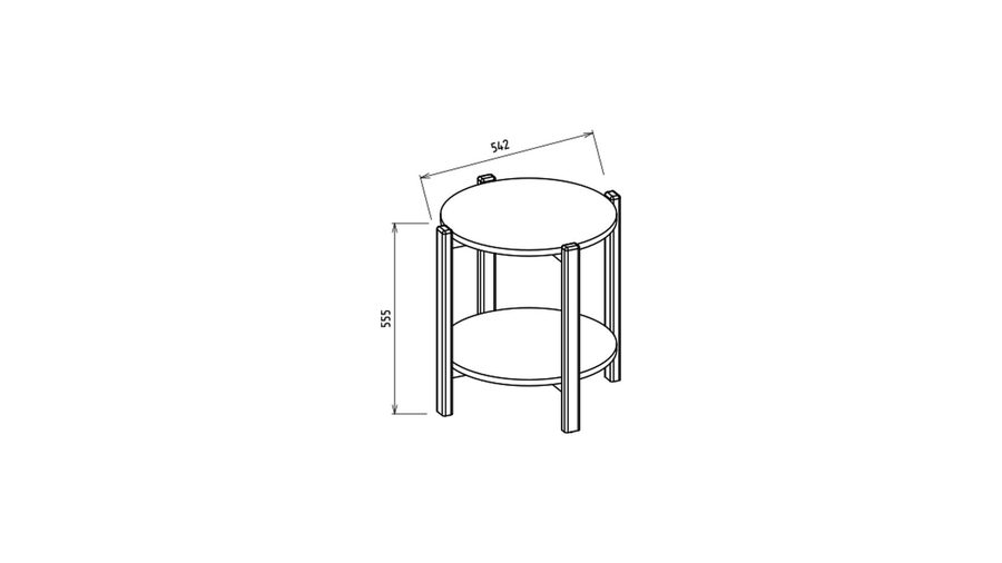 Claris Beistelltisch