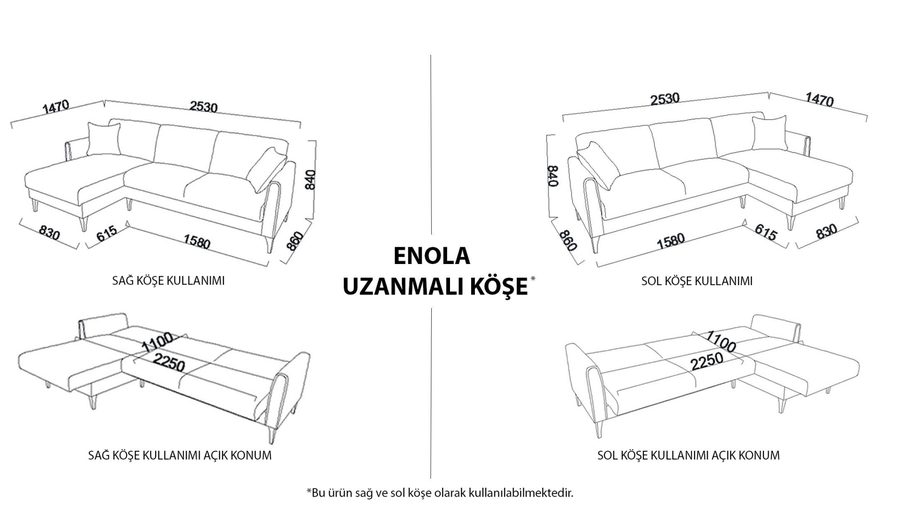 Enola Ecksofa