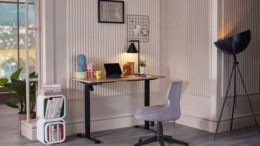 Ergo Smart Schreibtisch - Eiche