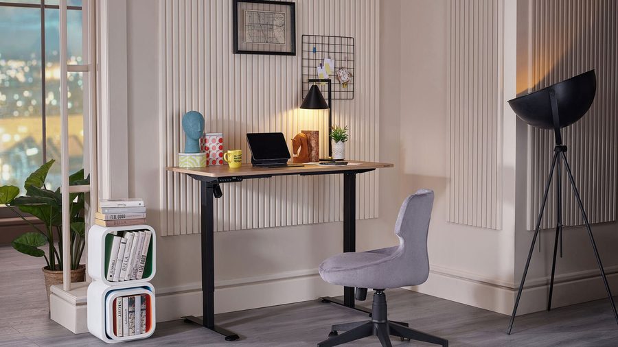 Ergo Smart Schreibtisch - Eiche