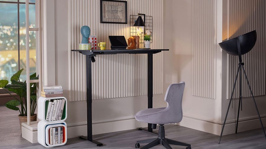 Ergo Smart Schreibtisch - Schwarz