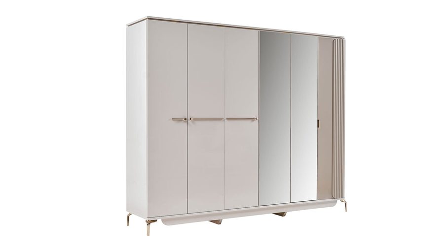 Estella 6-türiger Kleiderschrank