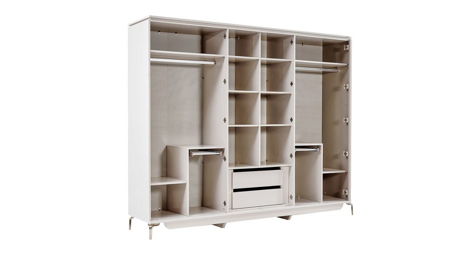 Estella 6-türiger Kleiderschrank
