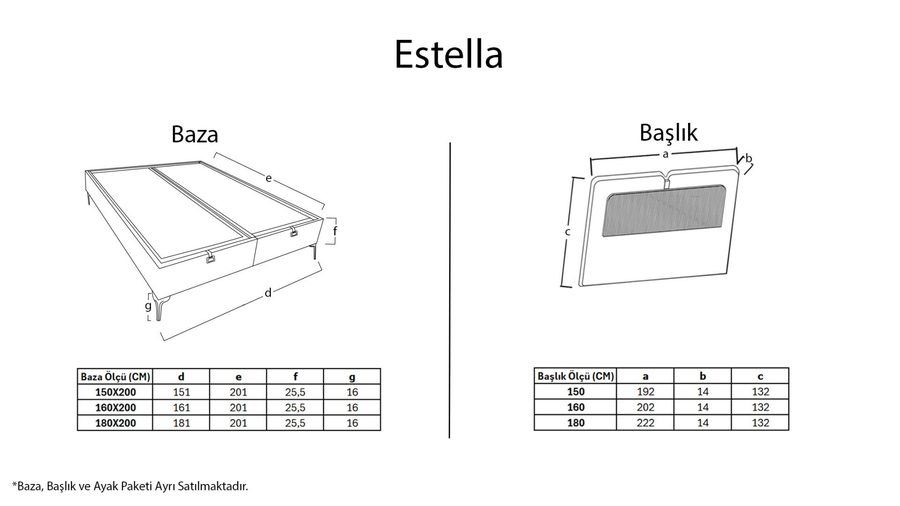 Estella Bettbox - Creme