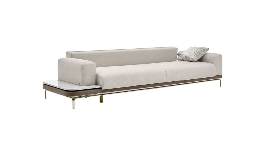 Estella 4-Sitzer rechts Sofa - Creme