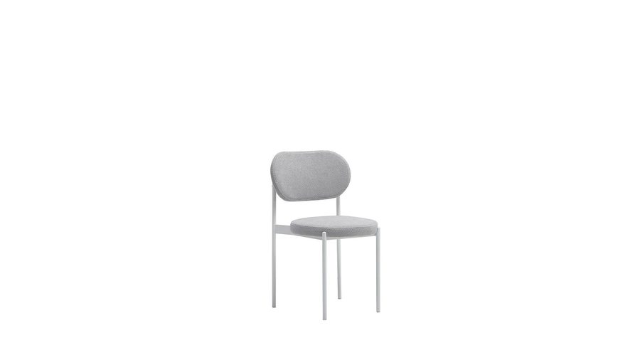 Fabio Stuhl 2er-Set - Grau