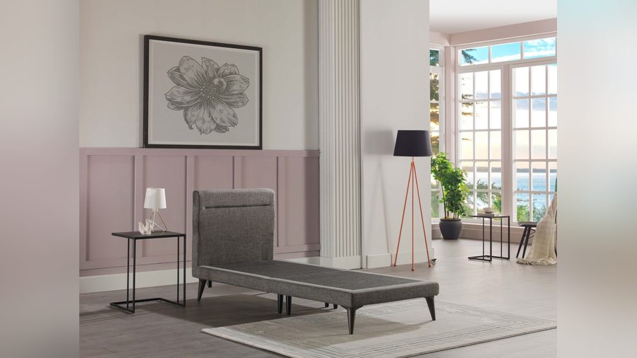 Flexy Bettbox Kopfteil Set - Grau