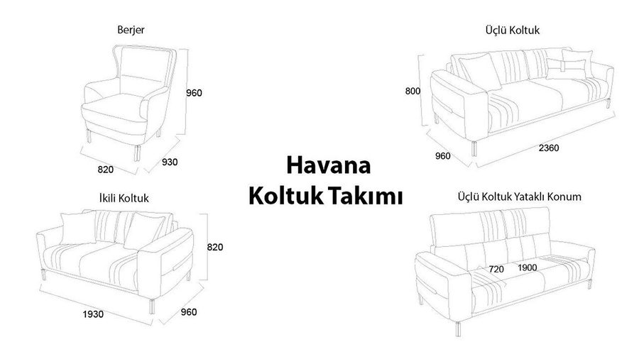 Havana Ohrensessel