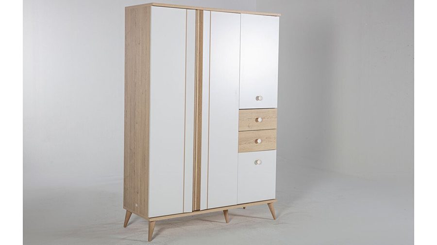 Intro 3-türiger Kleiderschrank