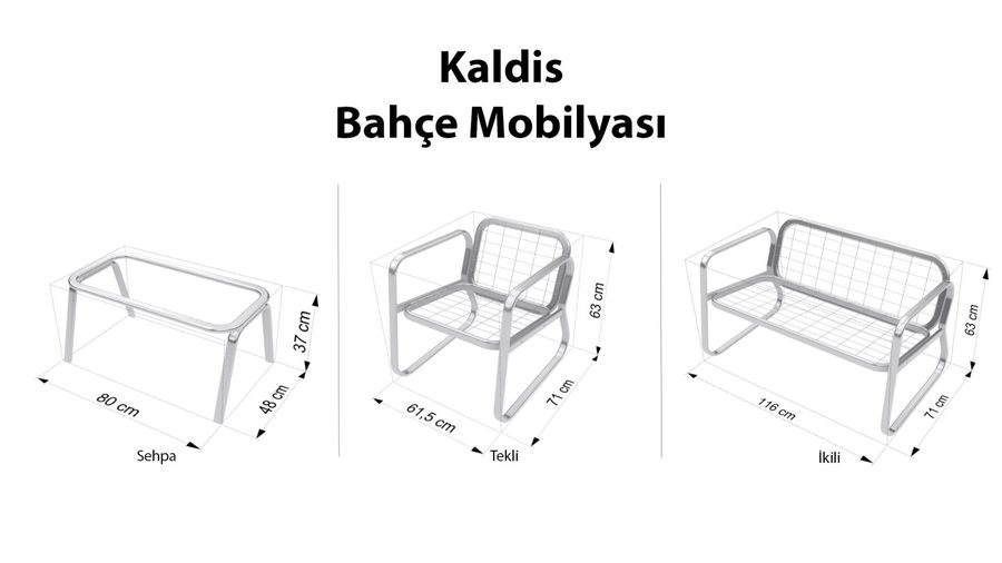 Kaldis Gartenmöbel-Set