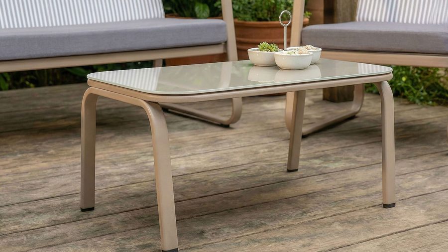 Kaldis Gartenmöbel-Set - Grau