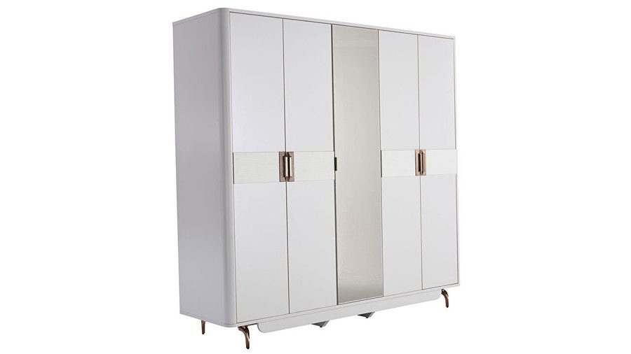 Larissa 5-türiger Kleiderschrank