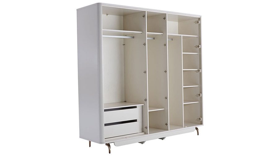 Larissa 5-türiger Kleiderschrank