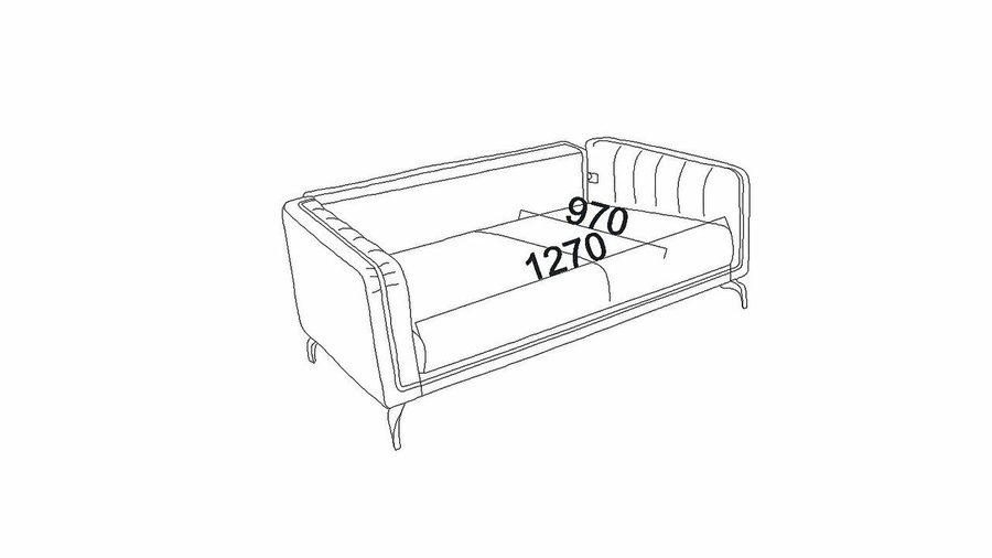 Larissa 2-Sitzer Sofa