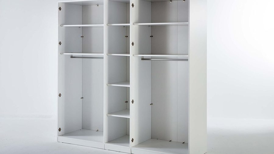 Leny 5-türiger Kleiderschrank