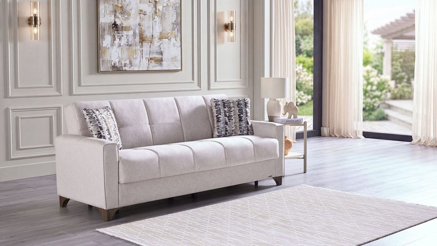 Lilya Kmp 3-Sitzer Sofa - Beige