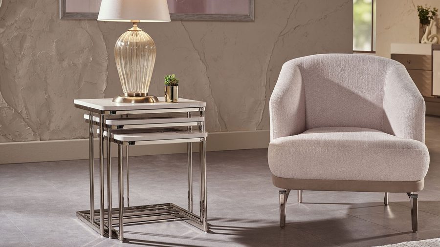 Loria Ohrensessel - Beige