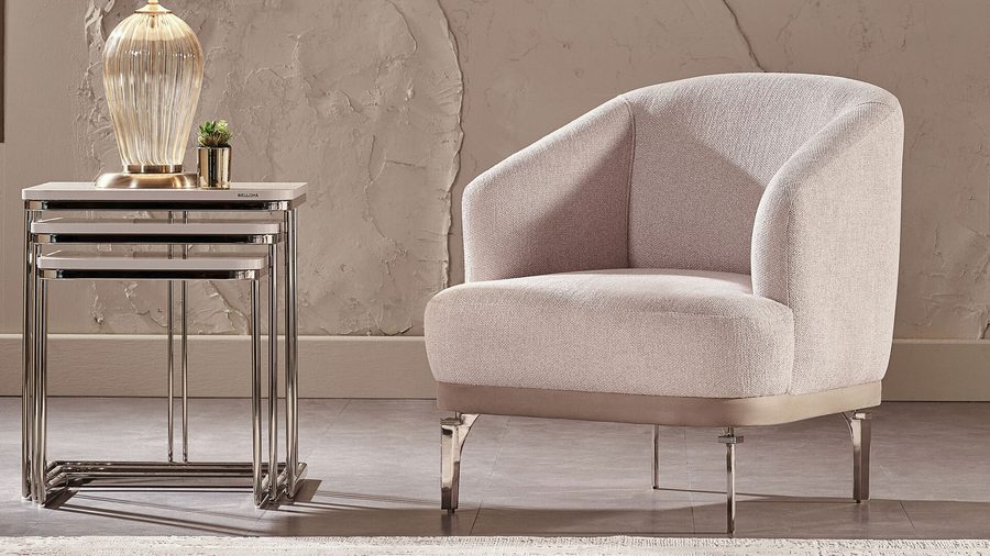 Loria Ohrensessel - Beige