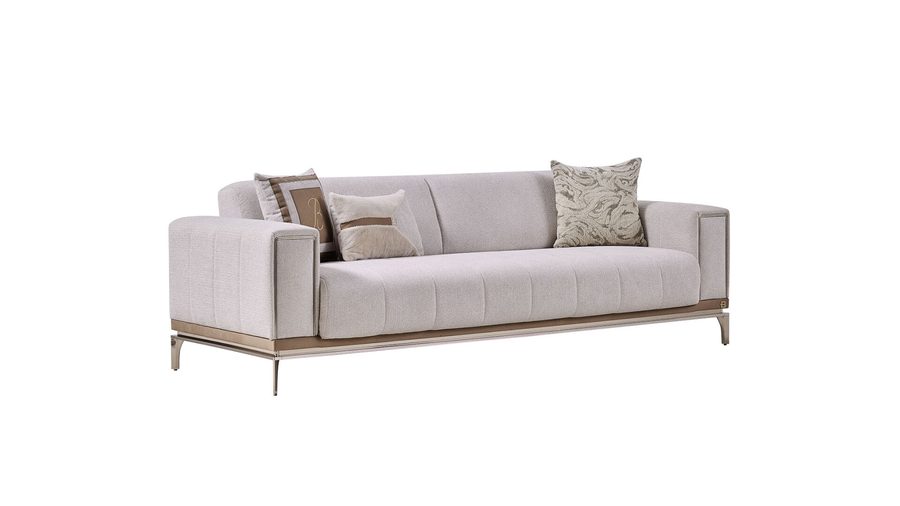 Loria 3-Sitzer Sofa - Beige