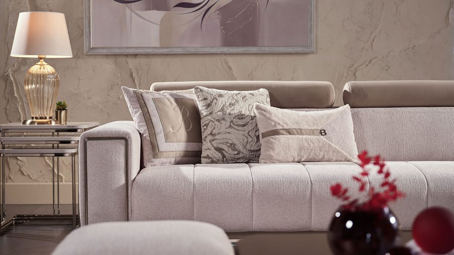Loria 3-Sitzer Sofa - Beige