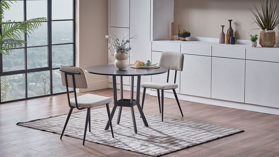 Lyon Stuhl 2er-Set - Creme